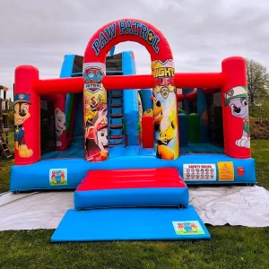 Inflatable Castle Bouncy Castle Jumping House Combo Slide Blow for Kids Adults Blower PVC Material 6mx6mx4m 720kg Capacity Giant