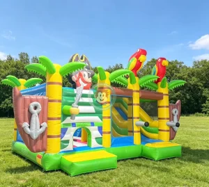 Inflatable Castle Inflatable Bouncy Castle Slide Pirate Inflatable Castle