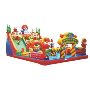 Inflatable Castle and Indoor Amusement Equipment PVC Material 1400x700x750cm Size
