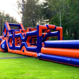 Inflatable Challenge Games Inflatable Assault Course Outdoor Obstacle Course for Kids