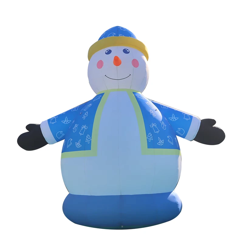 Opblaasbare Kerstmis Dier Cartoon Karakter Decoratie 2,4-3,0 m Waterdicht met Ingebouwde Ventilator voor Feestgebruik