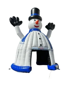 Inflatable Christmas Snowman Castle for Kids Bouncy Halloween Product
