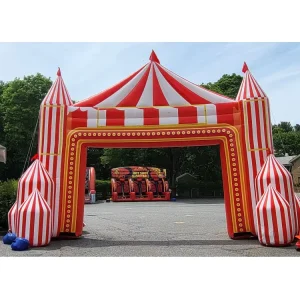 Inflatable Circus Arch Carnival Entrance Way Inflatable Toys Inflatable Circus Background for Party Decorations