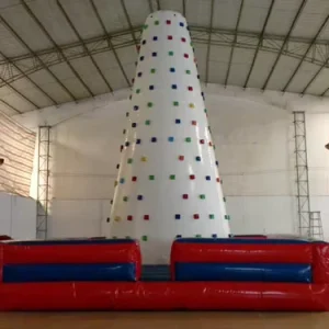 Inflatable Climbing Wall Sport Games with 0.55mm PVC PLATO Tarpaulin