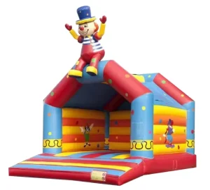 Inflatable Clown Bounce House Clown Theme Bouncy Castle With Slide Combo Inflatable Clown Jumping Bouncer