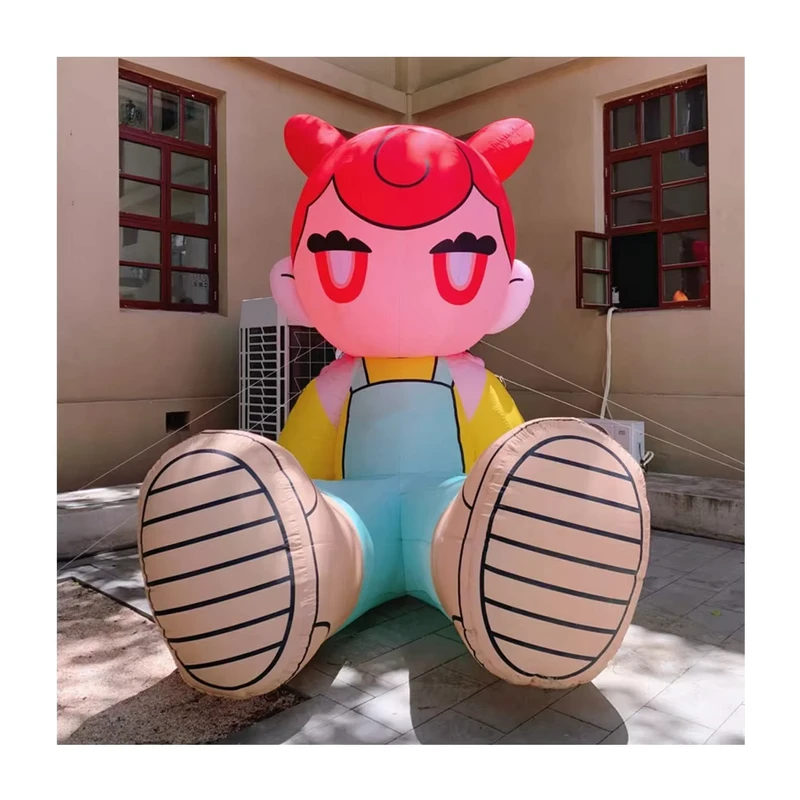 Búp Bê Mascot Inflatable Hình Hoạt Hình Hề