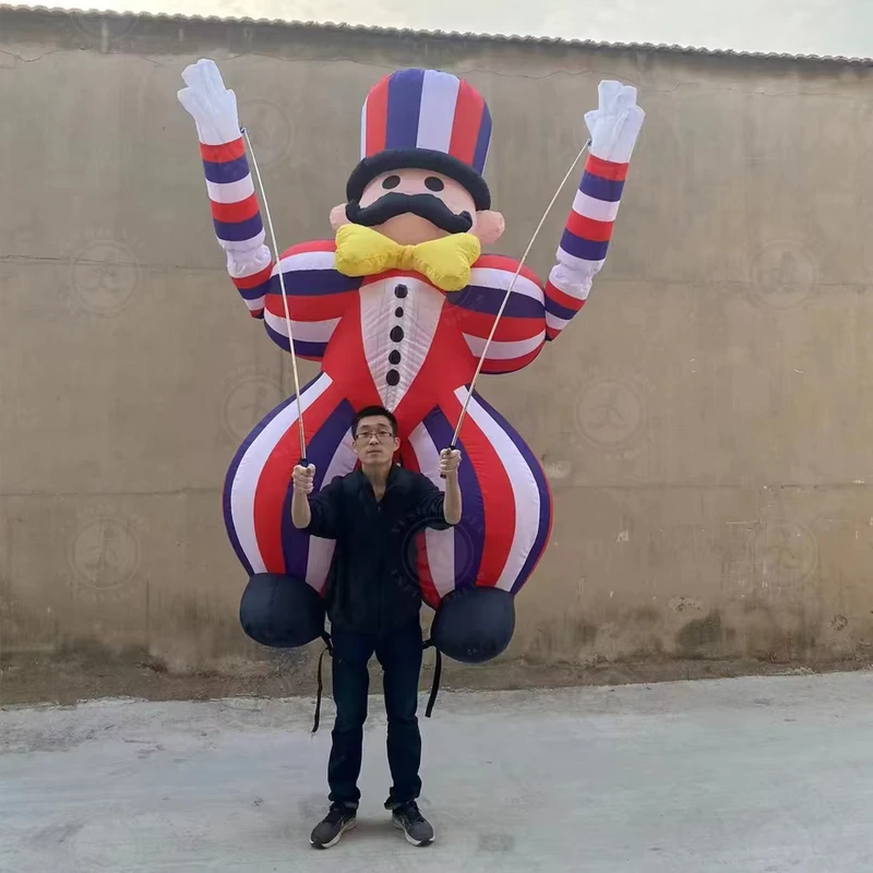 Palhaço Inflável para Publicidade, Mascote de Palhaço Inflável, Palhaço Inflável