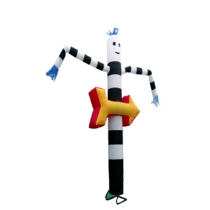 Opblaasbare Clown Danser Welkom Reclame Lucht Danser Tube Dansende Man voor Evenement