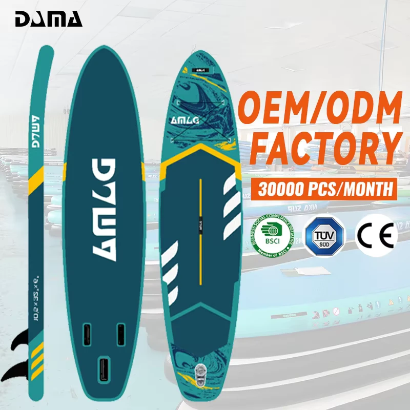 Aufblasbares maßgeschneidertes SUP Stand Up Paddle Board Angel-Paddleboard