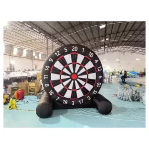 Inflatable Dartboard Game Target Shoot Game Inflatable Soccer Dart Game with Oxford Material
