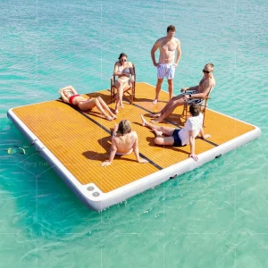 Inflatable Deck Floating Dock Water Platform