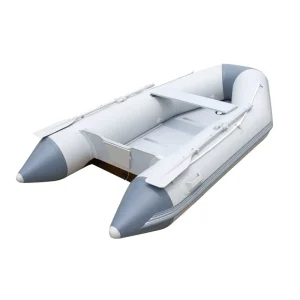 Inflatable Dinghy Boat for Family Use Outdoor Diving & Drifting Aluminum & PVC Construction