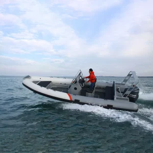 인플레이터블 딩기 고무 보트 낚시용 모터 7.6m 4.8m RIB 보트