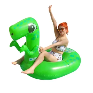 Inflatable Dinosaur Pool Float Outdoor Blow up Pool Toy