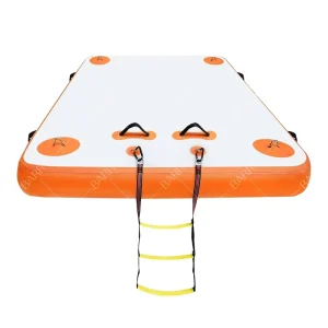 Inflatable Dock Inflatable Floating Dock Customized Inflatable SUP Floating Fishing Island Dock Platform