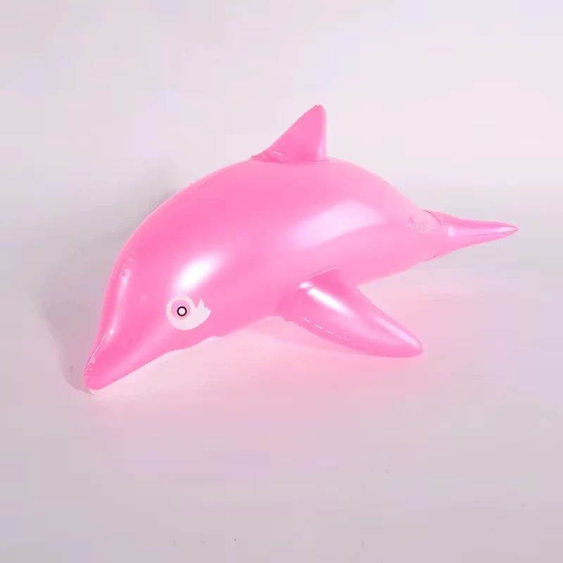 Inflatable Dolphin Animal Toy Versatile Use PVC Material Great for Kids Swimming Pool Party and Summer Outdoor Toys