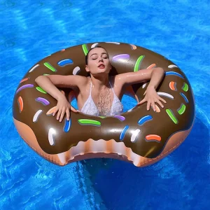Inflatable Donut Swimming Pool Float Toys Game Accessories with Competitive Price