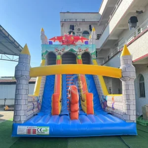 Inflatable Dragon Castle Combo with Water Slide
