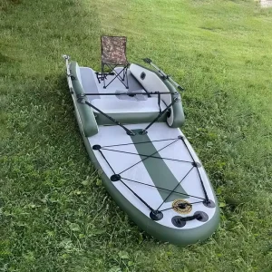 Inflatable Drop Stitch Multi functional Kayak Thickened Inflatable Fishing Boat for Household Leisure Cruise & Fishing