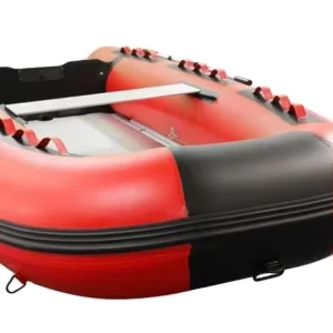Inflatable Drop Stitch Sport Yacht Kayak With Paddle Seat And Rod Holder 3 Person Fishing Boat PVC Material Lightweight