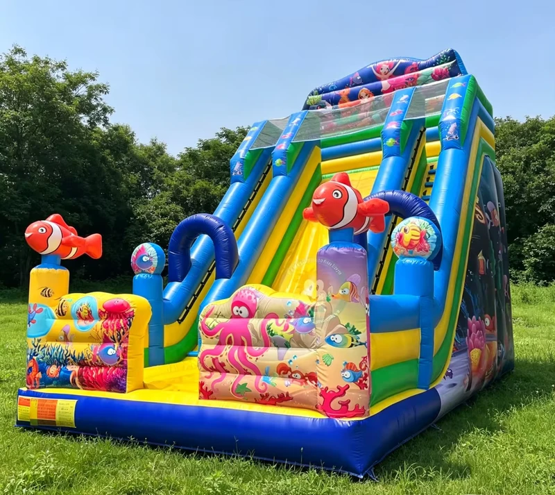 Inflatable Dry Slide Giant Inflatable Water Slide Inflatable Water Park Slide