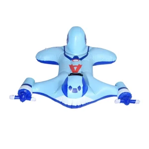 Inflatable Fighter Swimming Pool Toys for Kids Eco Friendly PVC Material CE Certified Outdoor Water Play Equipment