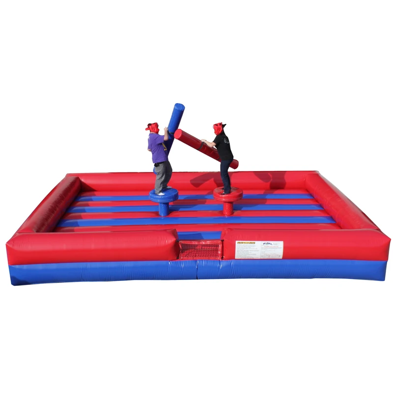 Inflatable Fighting Game Arena Inflatable Jousting Game Inflatable Jousting Arena Gladiator Duel for Kids and Adults