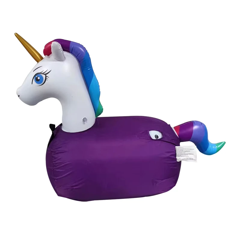 Cavallo Gonfiabile a Forma di Fenicottero per Bambini - Giocattolo da Piscina Gonfiabile Grande