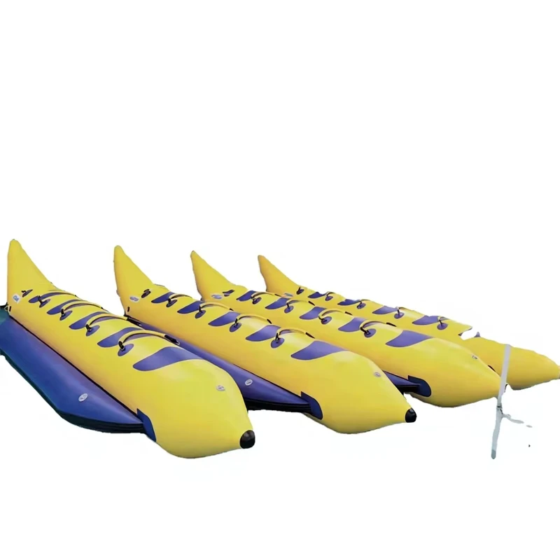 Bote Inflable Banana Duradero para Entretenimiento Acuático en Playa y Deportes al Aire Libre