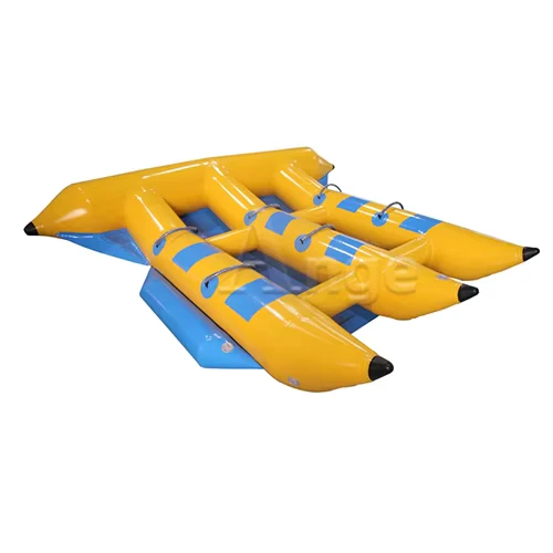 Inflatable Floating Banana Boats Towable Tube for Boating Inflatable Towable Jet Ski Tube Sofa for Water Sports