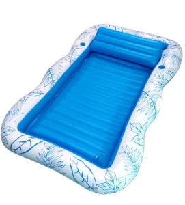Kasur Terapung Inflatable untuk Pesta Musim Panas Recliner Kasur Ganda Inflatable