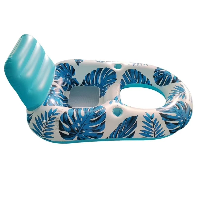 Inflatable Floating Bed for Pool Chair Water Bed Mattress Inflatable Pool Mat Row Swimming Pool Beach Sea Air Floating Seat