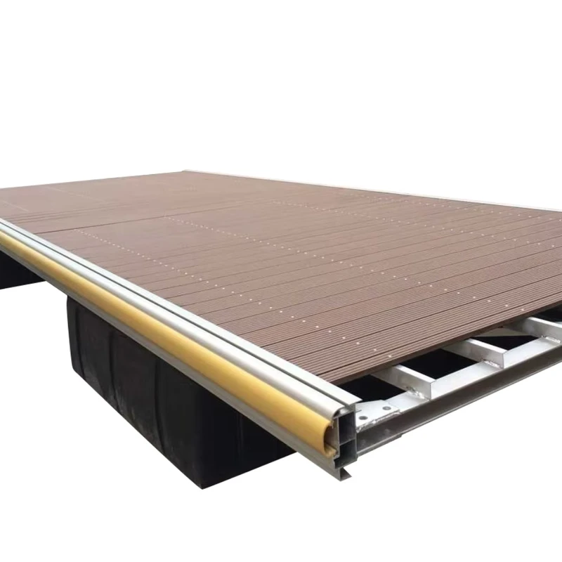 Inflatable Floating Dock Foam Filled Durable Pontoon Platform Jetty Aluminum Frame Pontoon Bridge
