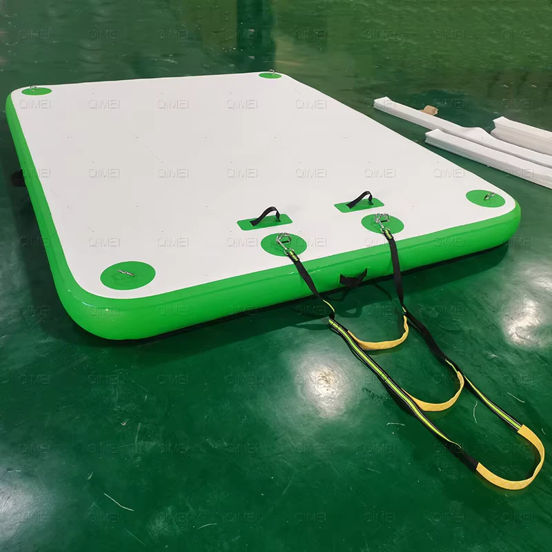Platform Dock Inflatable Terapung untuk Yoga Air dan Istirahat Model QM901 yang Dapat Disesuaikan