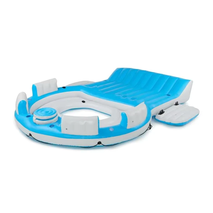 Opblaasbaar Drijvend Platform voor Watersport en Ontspanning met Antislip Oppervlak