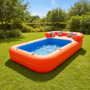 Bar Kolam Inflatable Mengapung Bar Air Kolam Renang Bar Inflatable