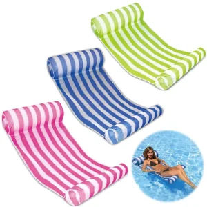 Hammock Air Inflatable Mengapung, Kursi Berbentuk Sofa Udara Kreatif untuk Pantai, Kolam Renang, dan Pinggir Laut