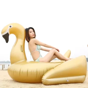 Asiento inflable flotante, flotador inflable de agua, lounge inflable de malla