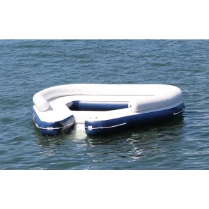 Inflatable Floating Water Pad for Lake Boat Large Portable Platform Mat Outdoor Summer Swim Lounge
