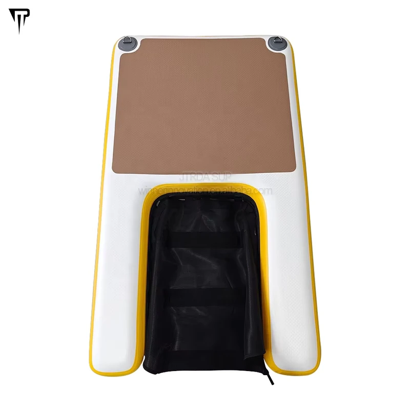 Thang cho chó lớn bơm hơi, cầu thang gỗ nổi, sàn compact, ramp cho thú cưng, bền cho bến tàu