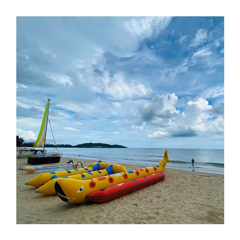 เรือพายแบบพองได้ รูปปลาบิน ขนาด 4 คน