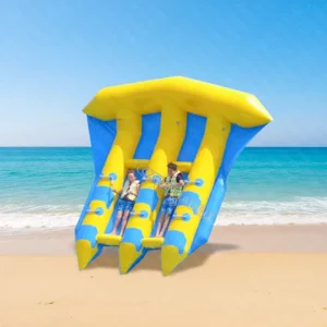 Banana Boat Gonfiabile a Forma di Pesce Volante Gonfiabile