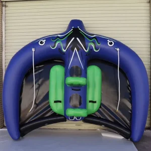 Inflatable Flying Fish Boat Water Games Inflatable Fly Fish Banana Boat for Summer Water Fun Toy