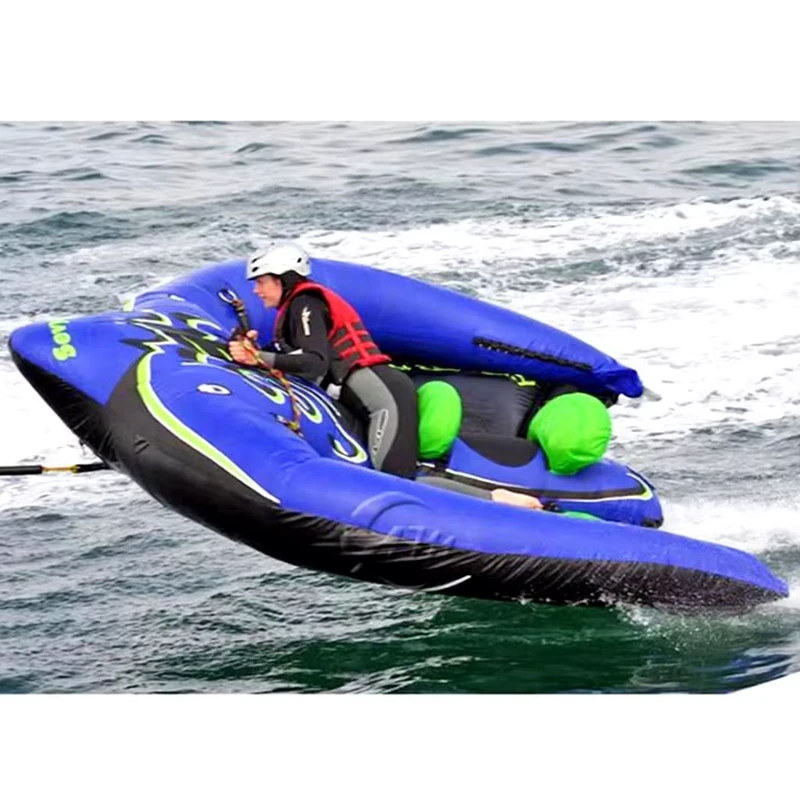 Bóng bơm hơi cá bay, đồ thể thao nước bơm hơi Manta Ray