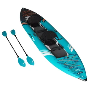 Kayak Lipat Inflatable PVC Drop Stitch Tahan Lama dengan Set Lengkap Aksesoris