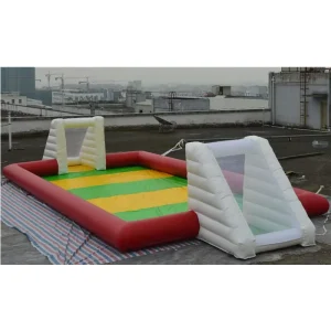 Inflatable Football Court Soap Soccer Pitch Arena Field for Commercial Use