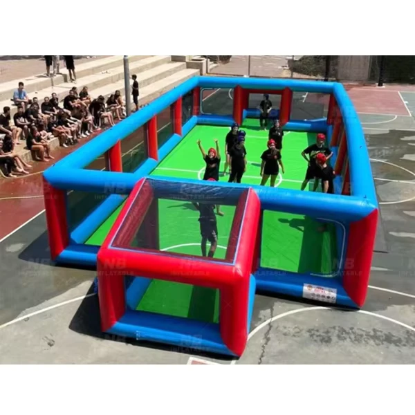 Campo da calcio gonfiabile per eventi sportivi - Arena di calcio gonfiabile portatile