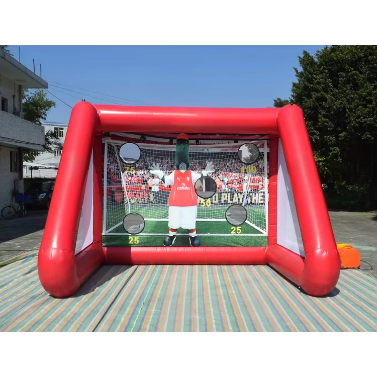 Inflatable Football Shooting Goal Games
