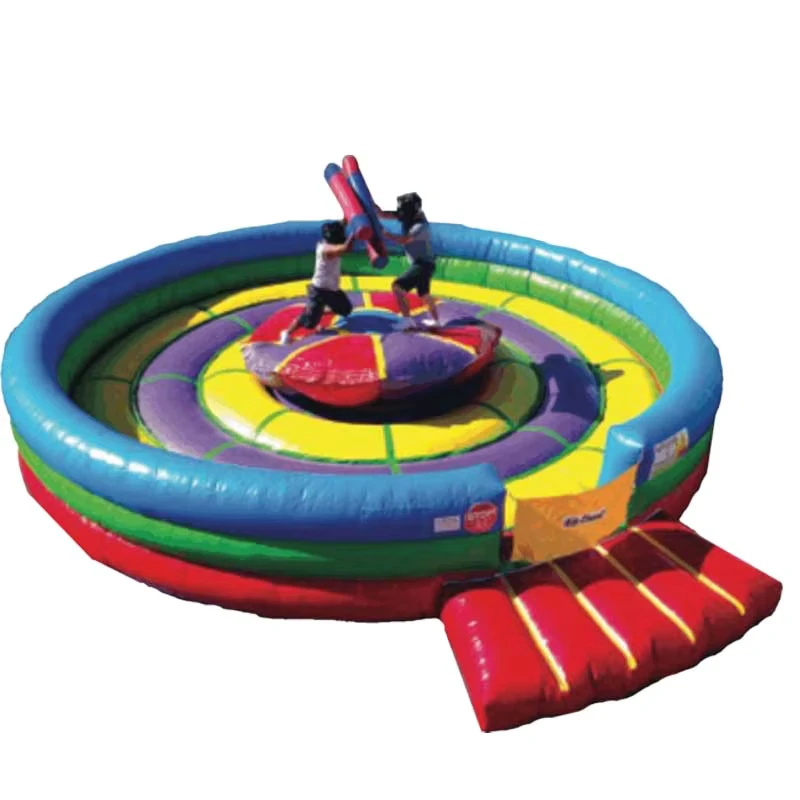 Arena de Gladiadores Inflável, Jogos de Justa, Casa de Saltos Comercial em PVC, Parque Infantil Portátil para Exterior