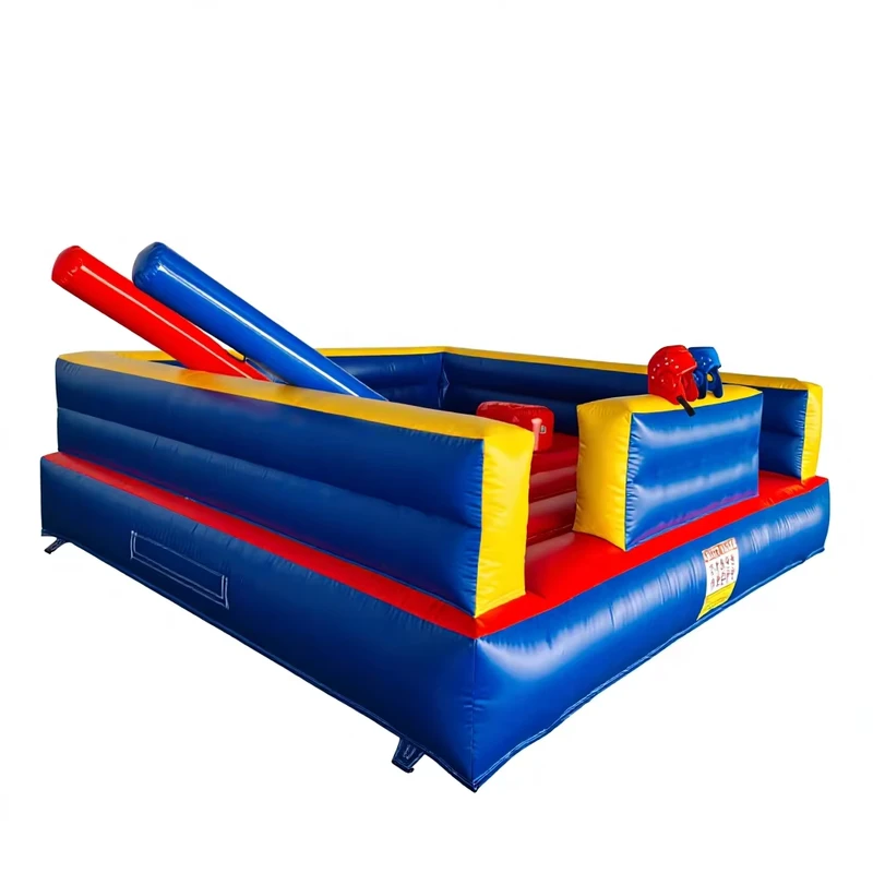 Inflatable Gladiator Joust Duel Game Bouncy Platform Outdoor Party Games Bouncer for Kids Adults Fun Activity